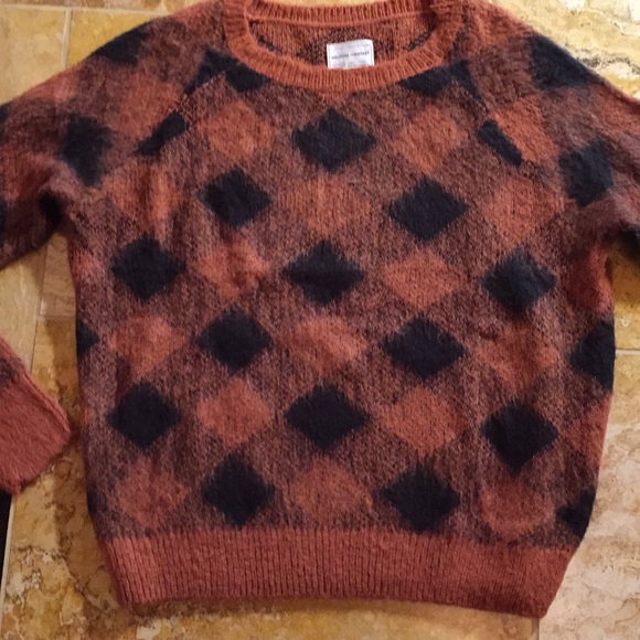 Melrose and Market rust/black diamond pattern SOFT - Picture 2 of 8